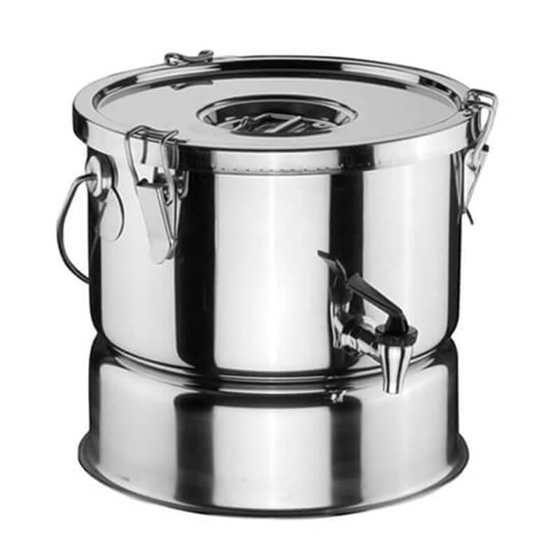 ÖZTİRYAKİLER CIFT CIDARLI TERMOS 10 LİTRE ( 32*17 ) MUSLUKLU