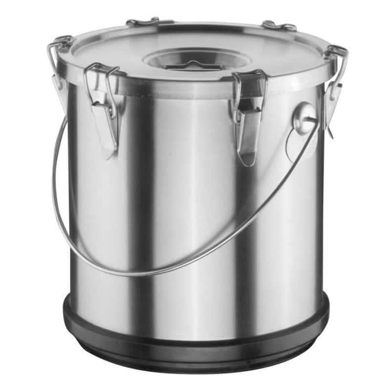 ÖZTİRYAKİLER CIFT CIDARLI TERMOS 15 LİTRE ( 32*23 ) LASTIK KORUMALI 6 KLİPSLİ