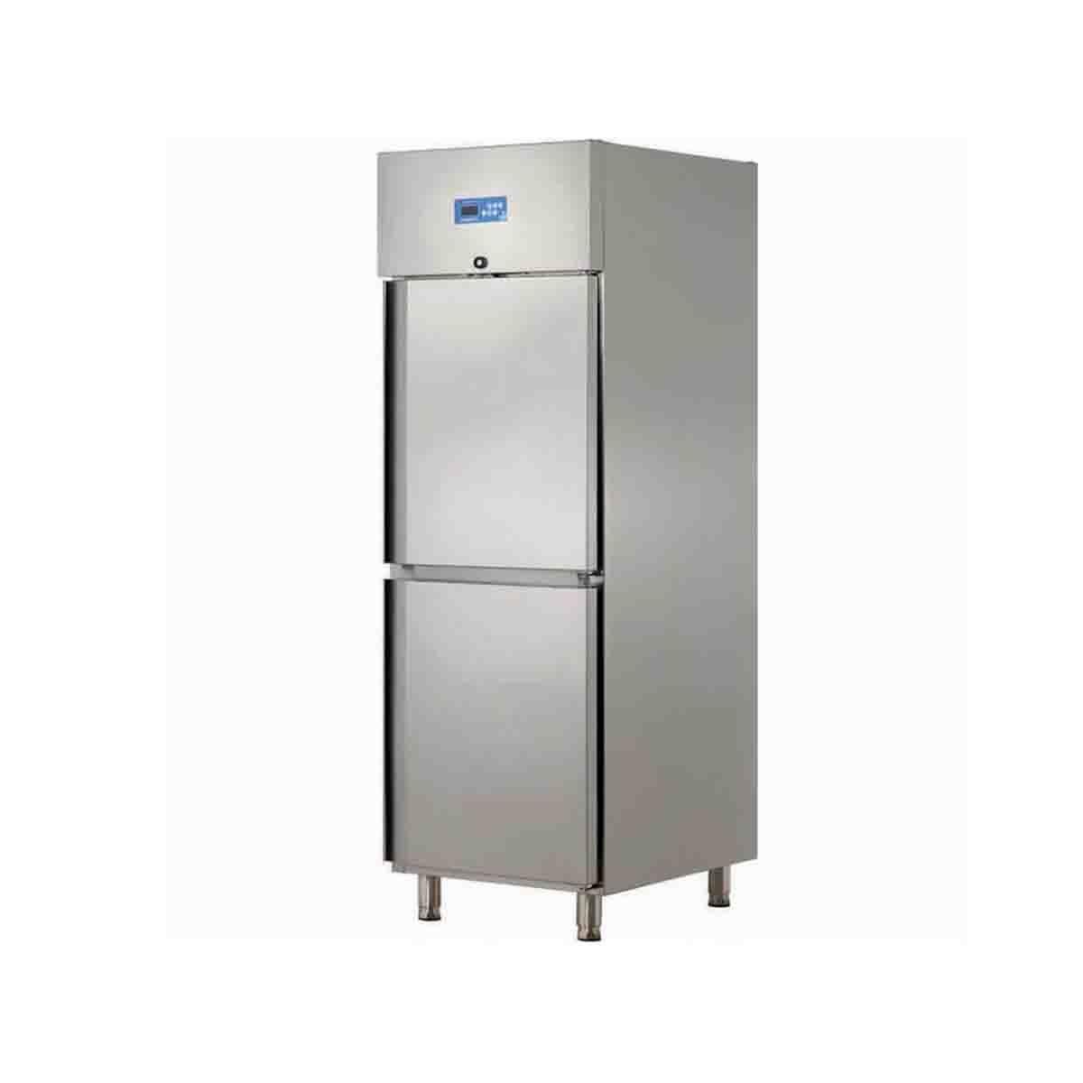 Öztiryakiler Gn 600 Nmv Cıft Yarım Inox Kapı Dık Tıp Buzdolabı