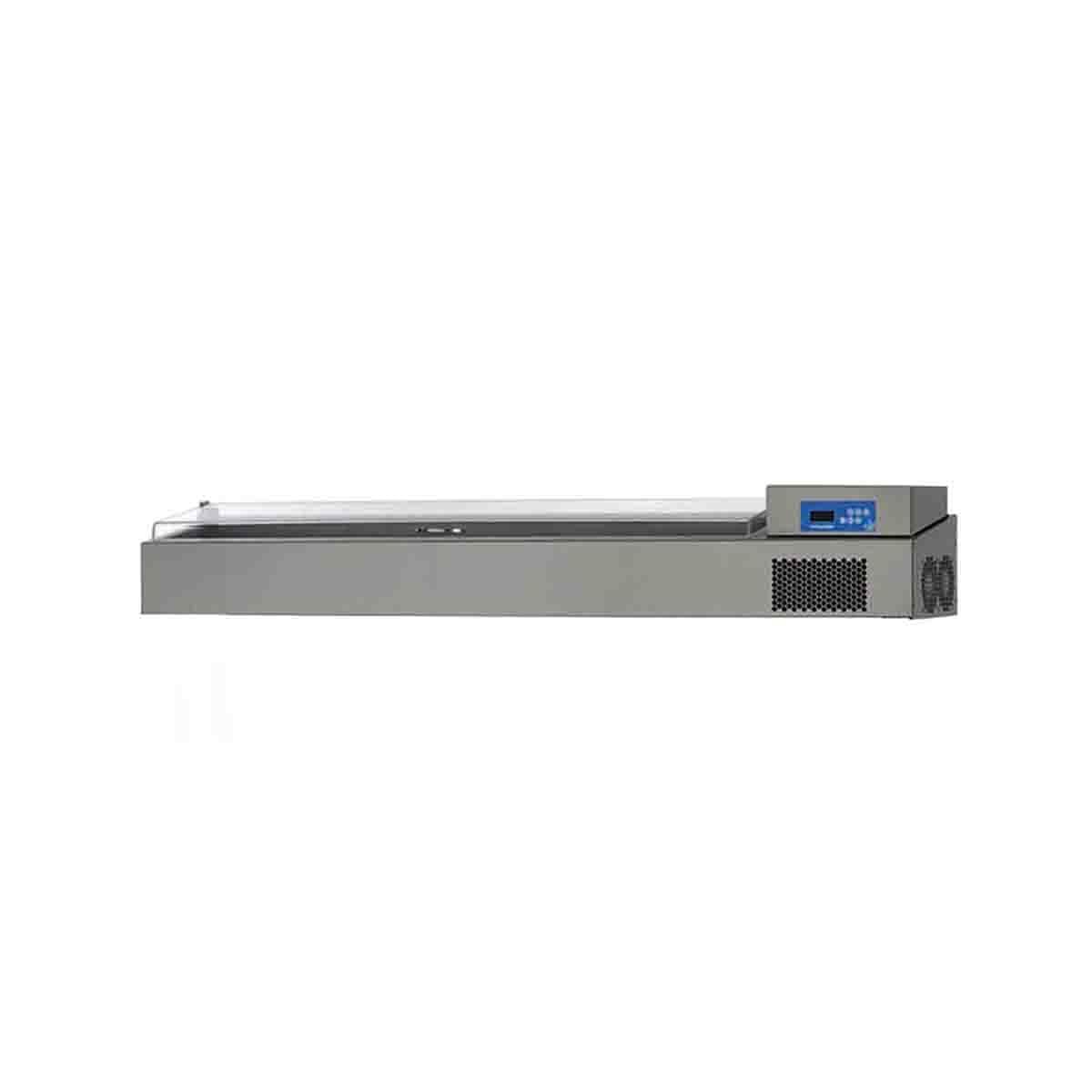 Öztiryakiler Pzc 54 Alcak Plexıglass Kapaklı  Pızza Hazırlık Unıtesı