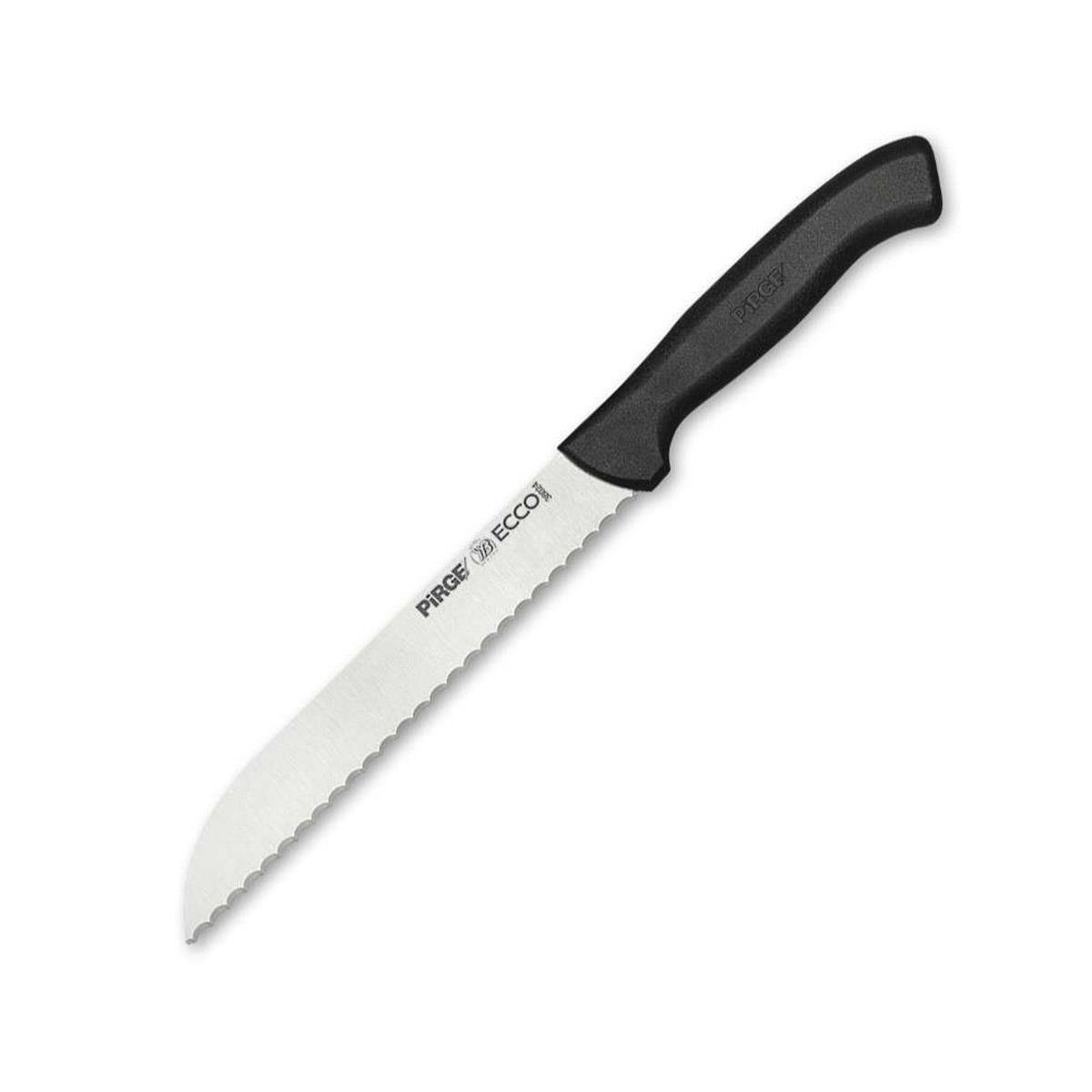 Pirge Ecco Ekmek Bıçağı 20 Cm Siyah