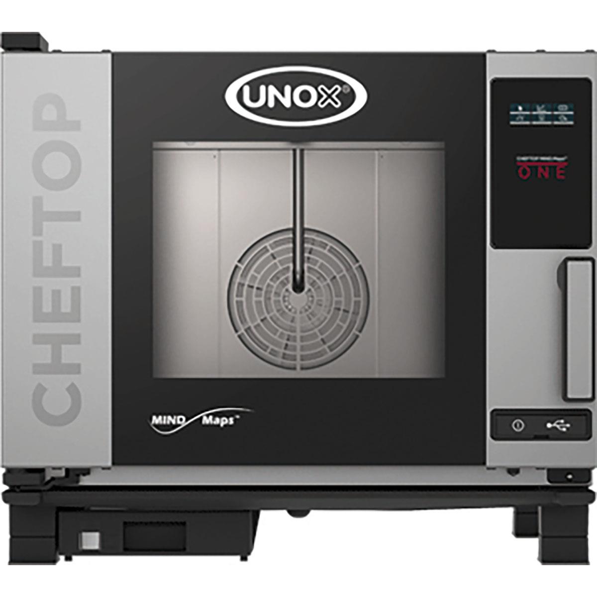 UNOX CHEF TOP 5 GN 1/1 KOMBI FIRIN  ELEKTRIKLI  PLUS MODEL + KURULUM KITI GIRILMELI
