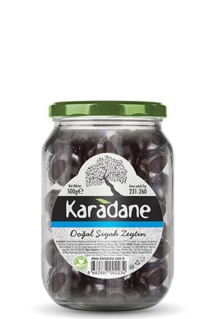 Siyah Zeytin 231-260 Kalibre MAVİ-500g