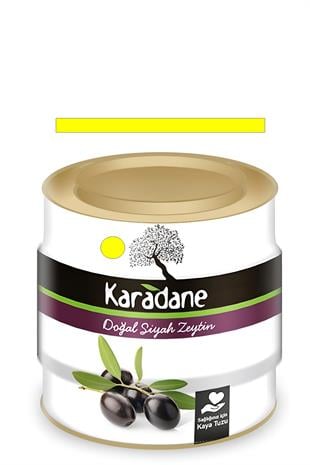 Siyah Zeytin 321-390 Kalibre 10kg Teneke