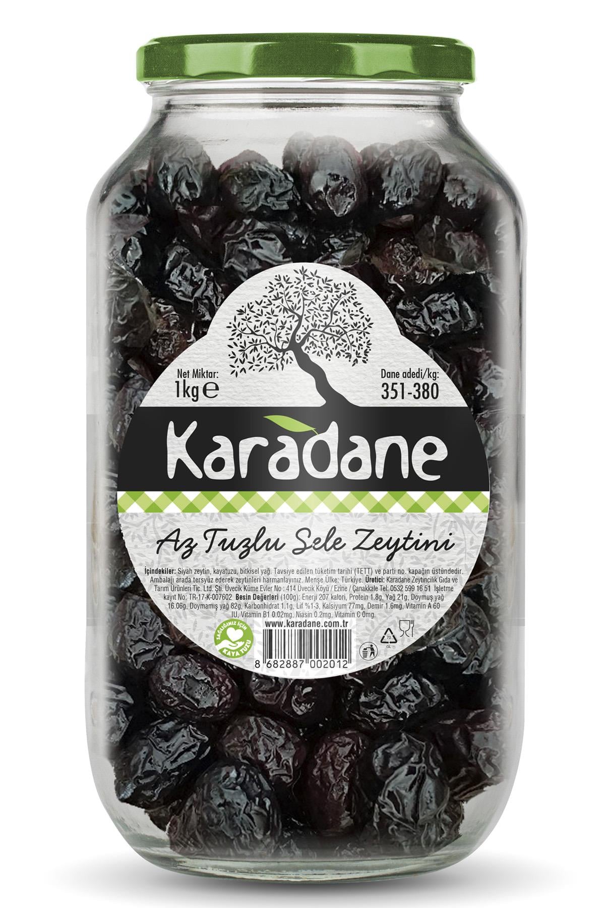 Az Tuzlu Sele Zeytini 351-380 Yeşil Pötikare 1kg
