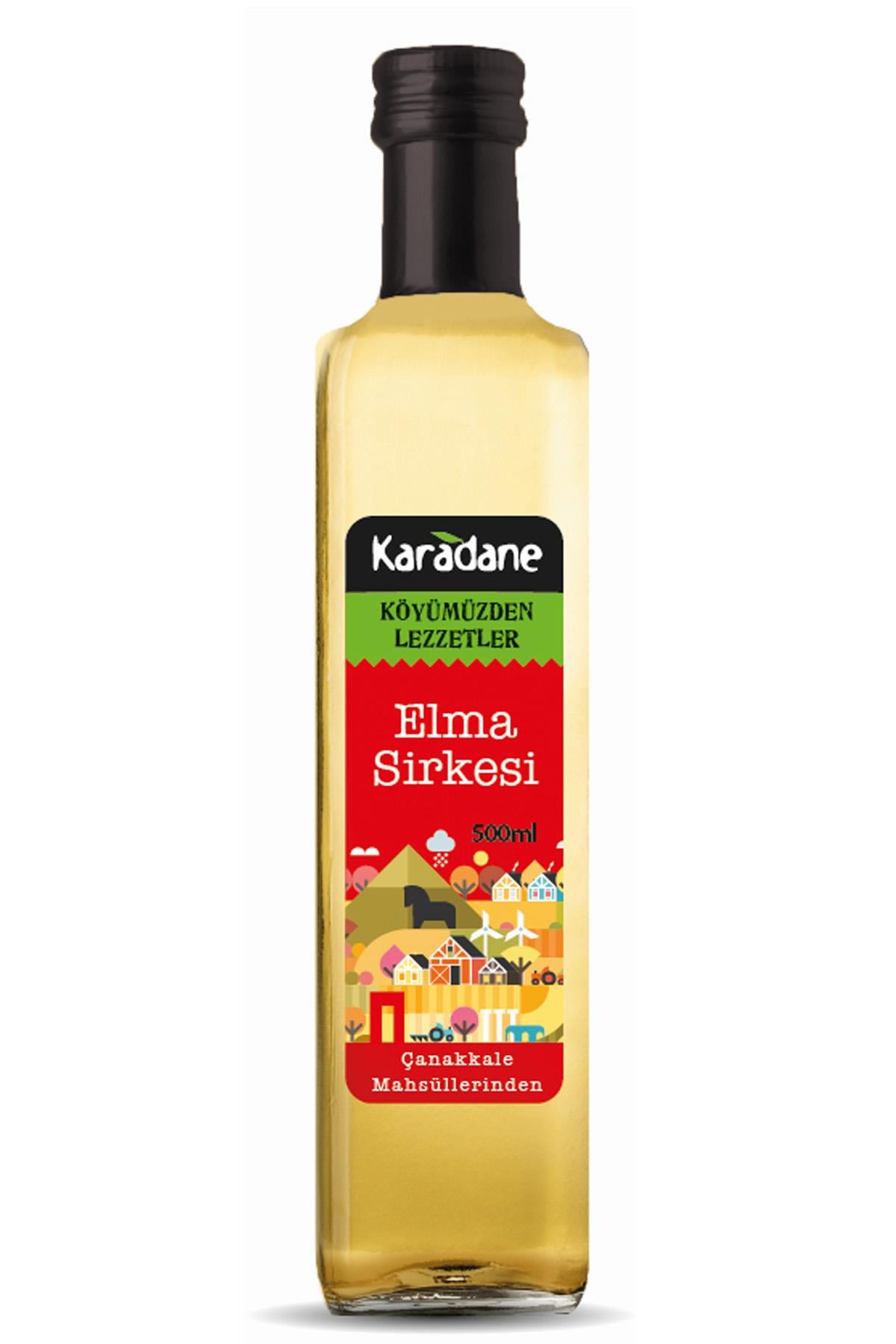 Doğal Elma Sirkesi 500ml Cam Şişe
