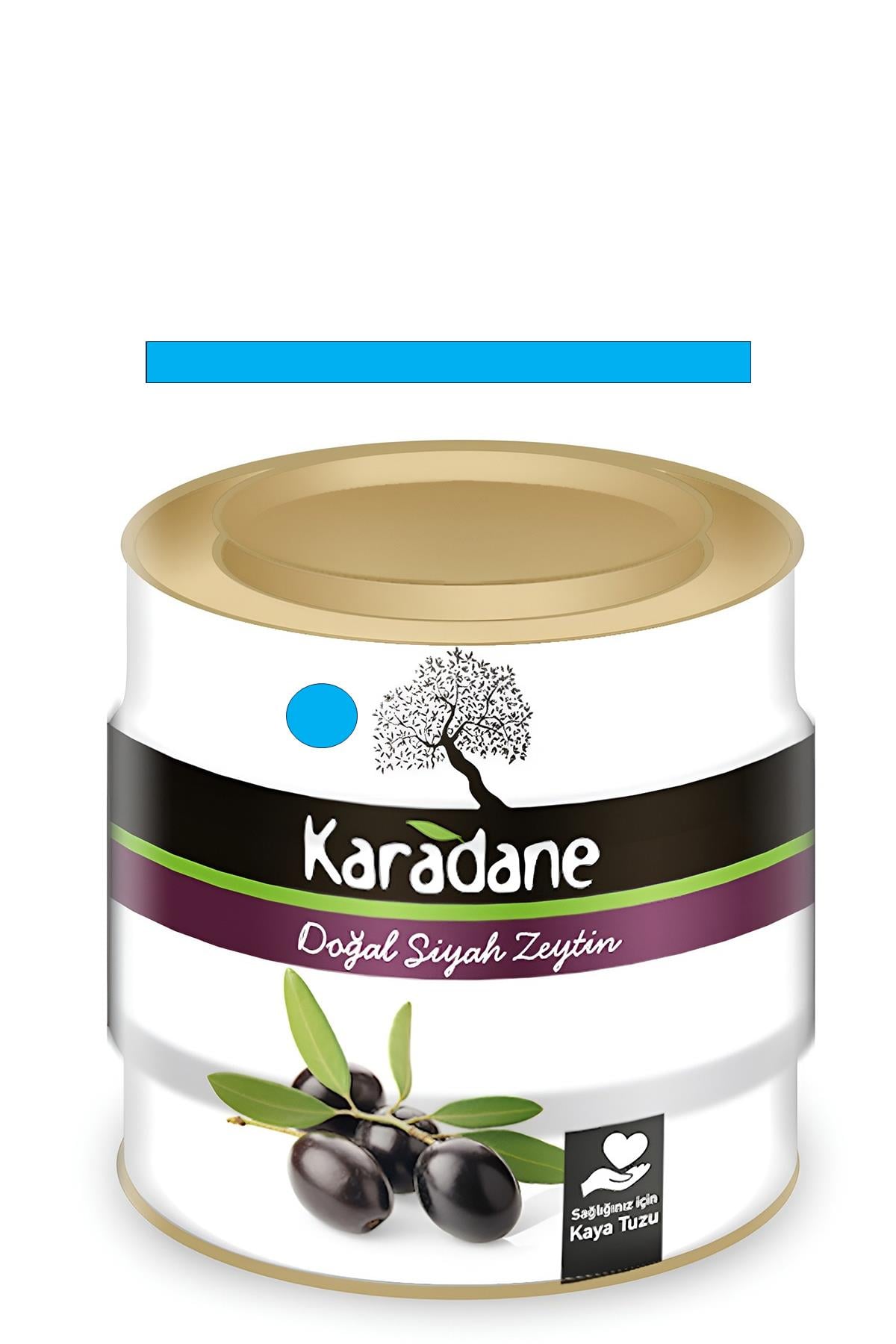 Siyah Zeytin 231- 260 Kalibre MAVİ-1.8kg Teneke