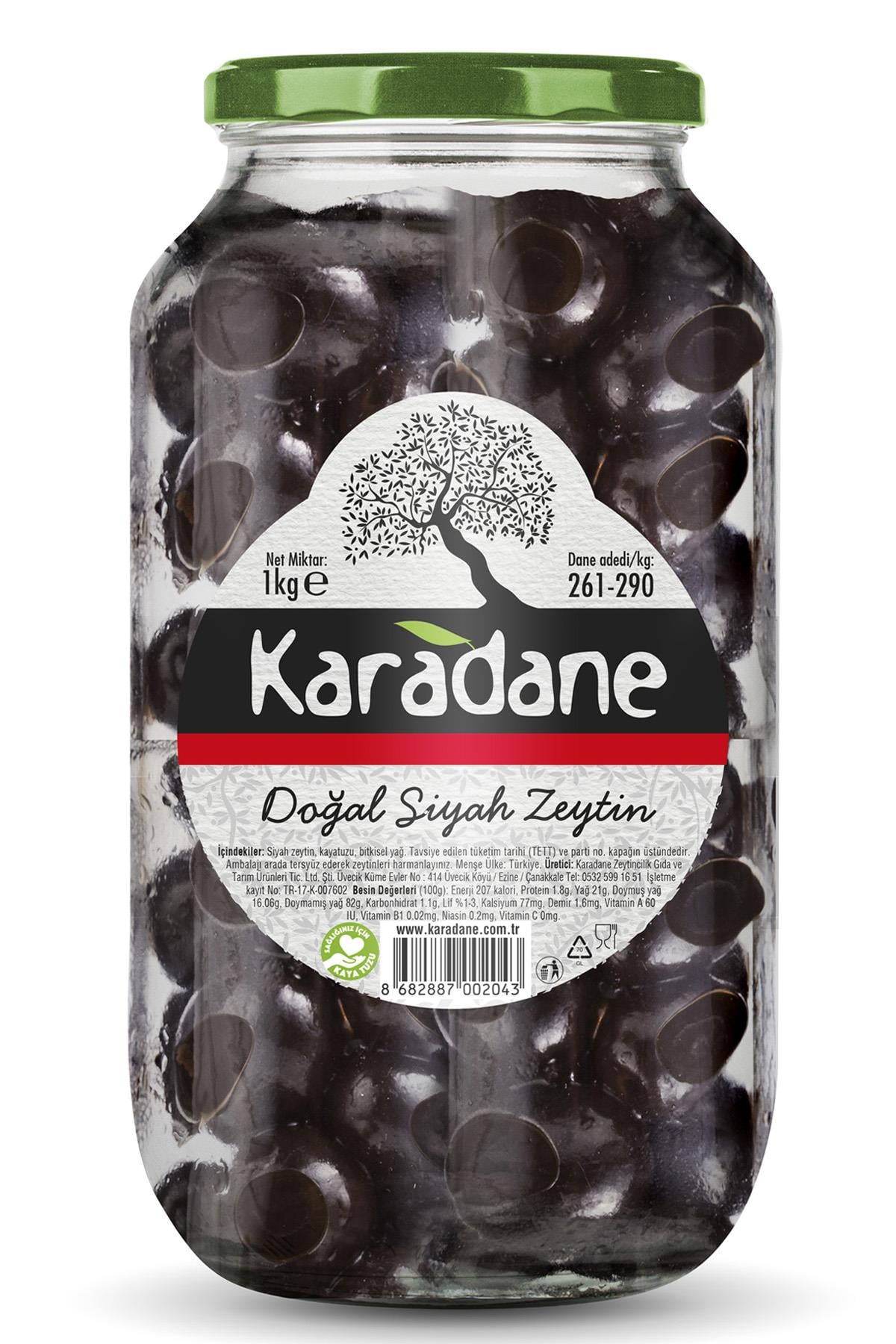 Siyah Zeytin 261-290 Kalibre KIRMIZI-1kg