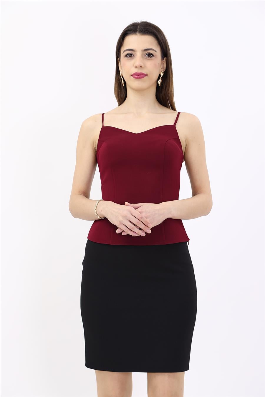 Askılı Grop-Bordo