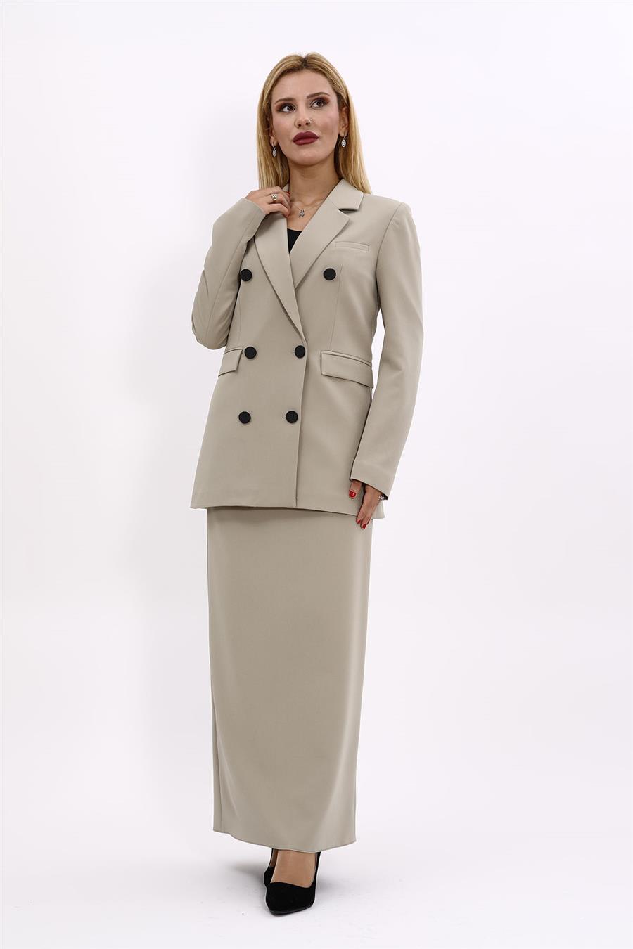 Blazer Ceket-Bambu