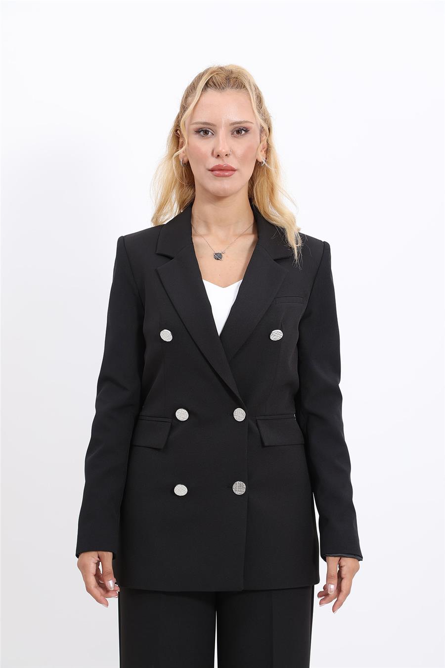 Blazer Ceket-Siyah