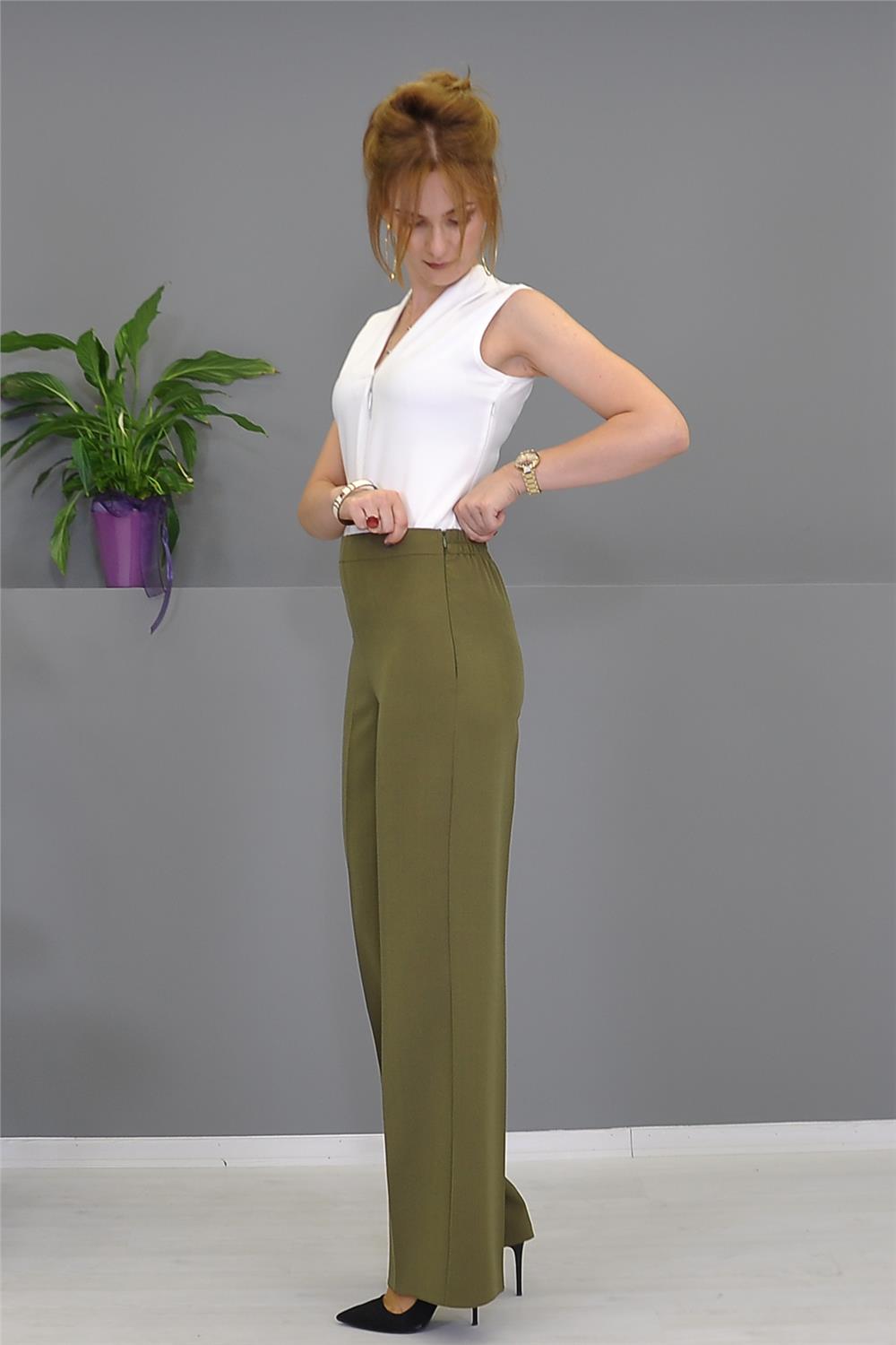 Bol Paça Pantolon-Haki - 5002100