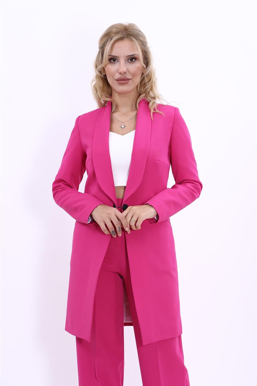 Helen Ceket-Fuşya