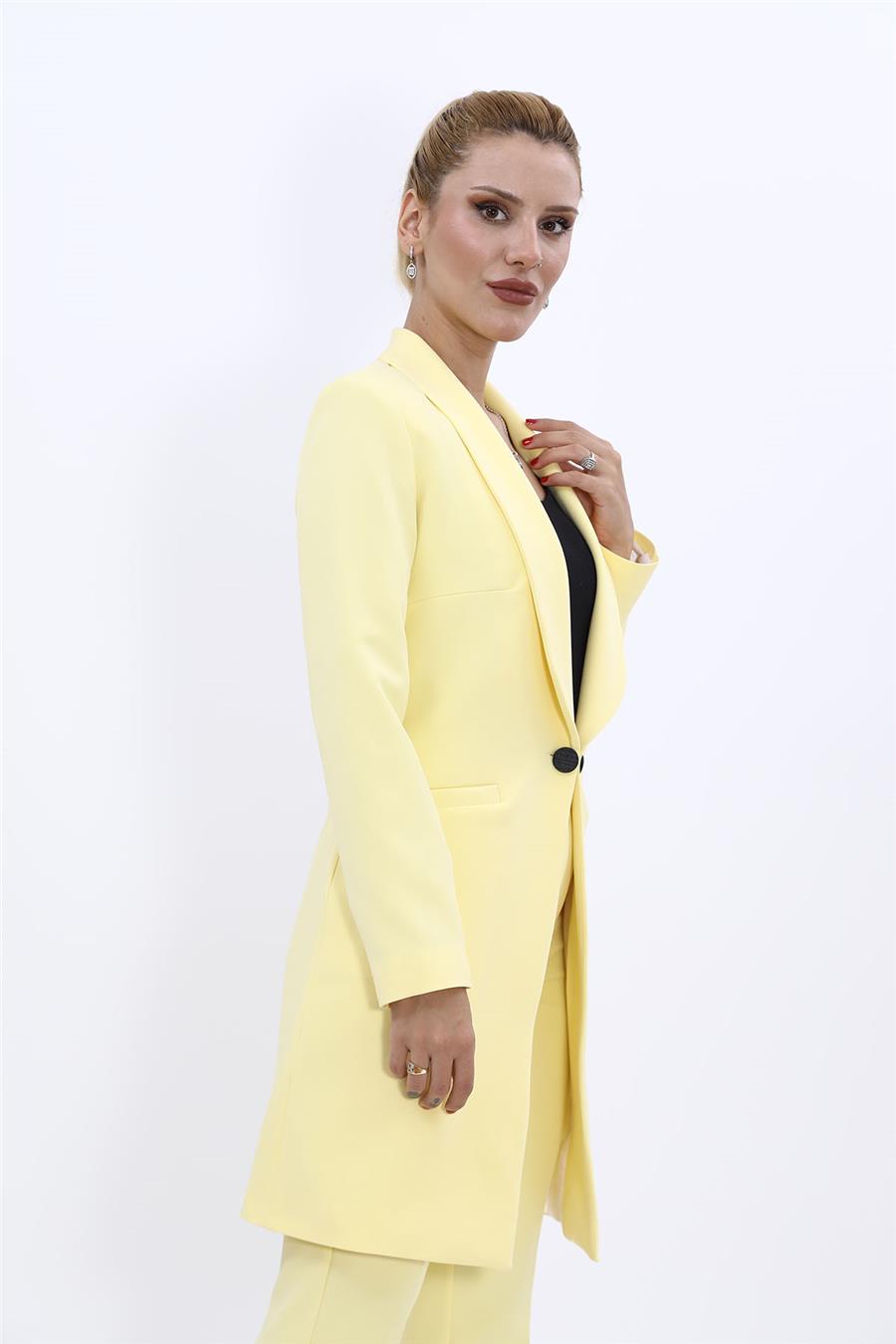 Helen Ceket-Sarı