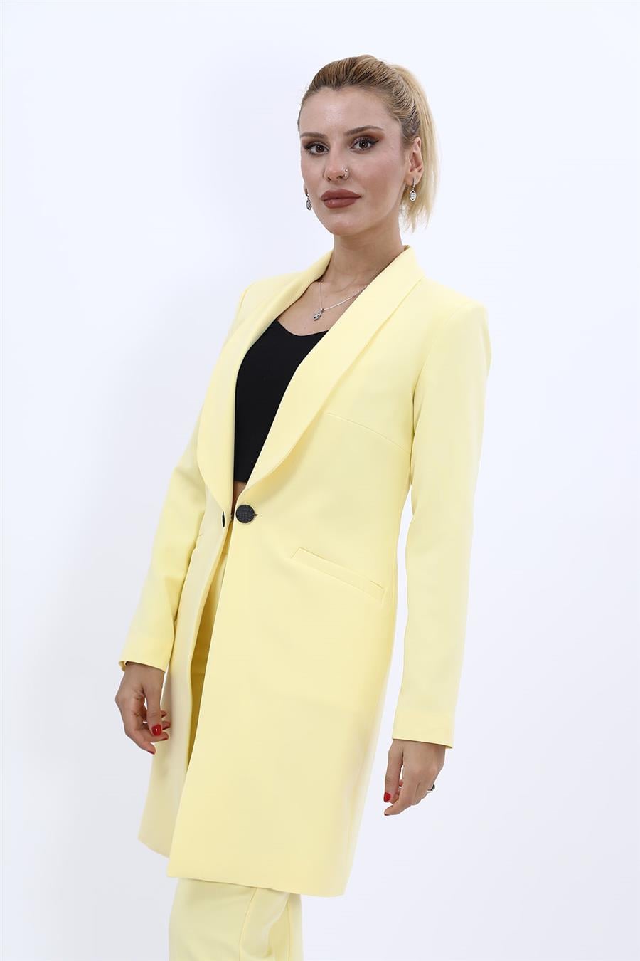 Helen Ceket-Sarı