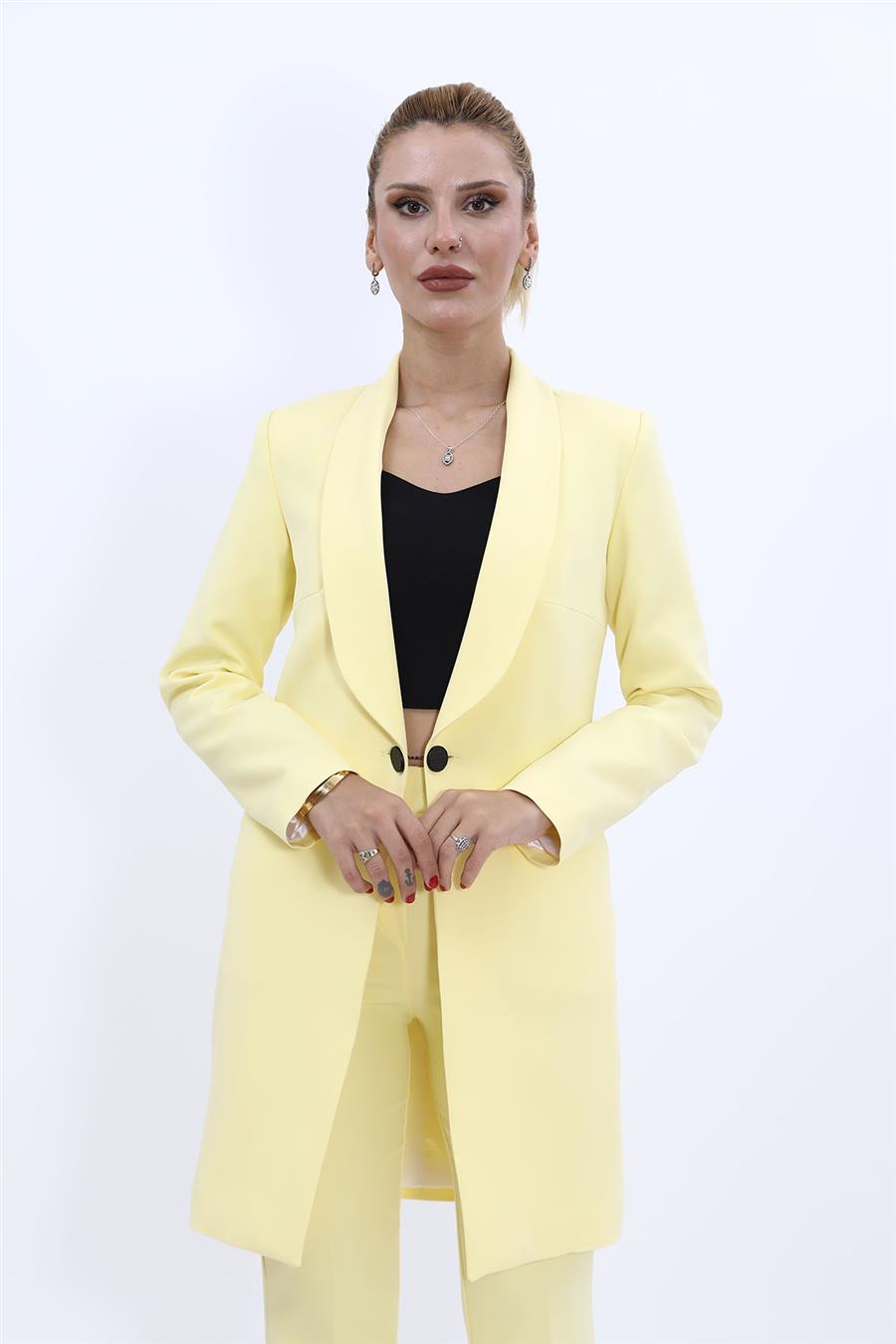 Helen Ceket-Sarı