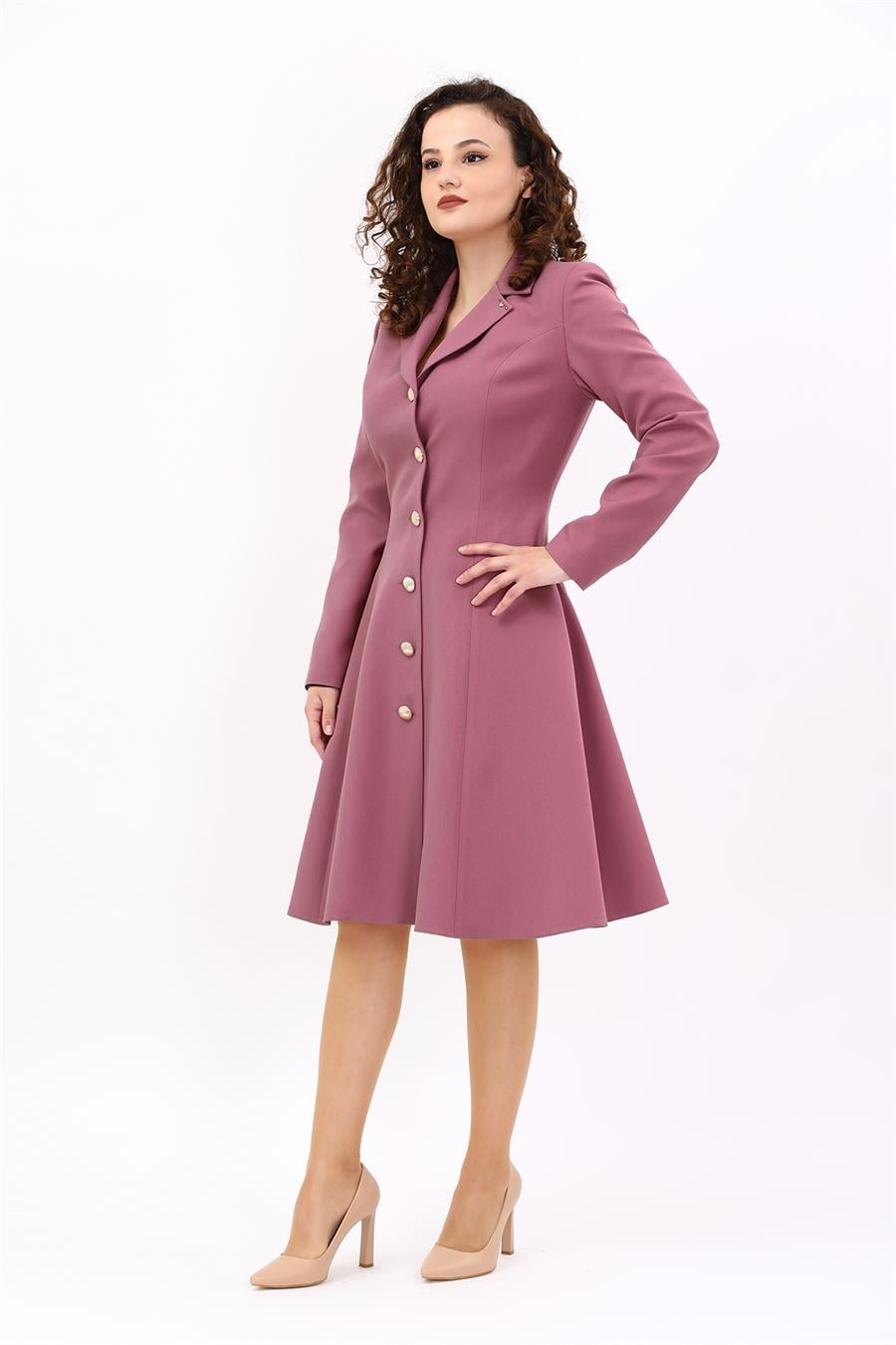 Prenses Elbise-Kiremit - 9031100