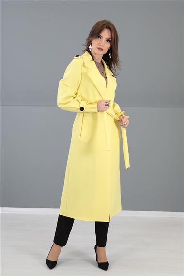 Apoletli Trenç-Sarı