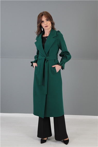 Apoletli Trenç-Zümrüt