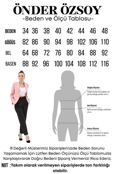 Beli Lastikli Rahat Dar Paça Kadın Pantolon-İndigo