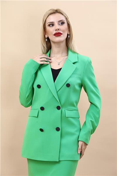 Blazer Ceket-Yeşil