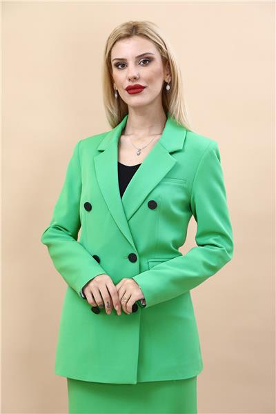 Blazer Ceket-Yeşil
