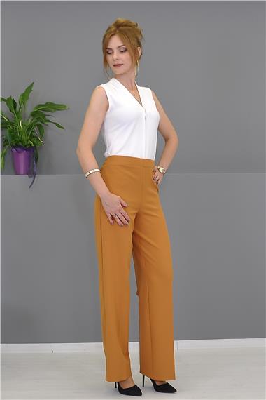 Bol Paça Pantolon-Taba