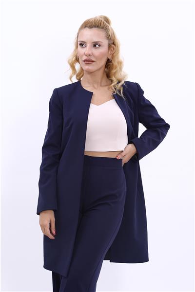 Düz Ceket-Lacivert