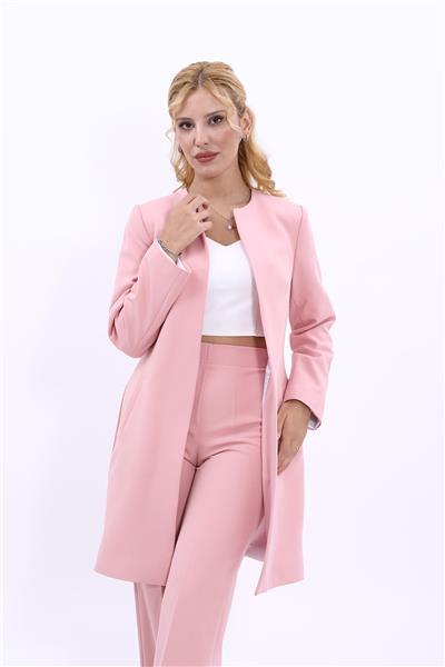 Düz Ceket-Pudra