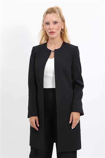 Düz Ceket-Siyah