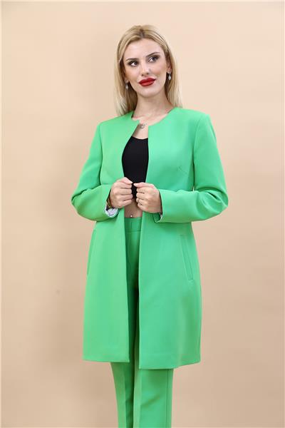 Düz Ceket-Yeşil