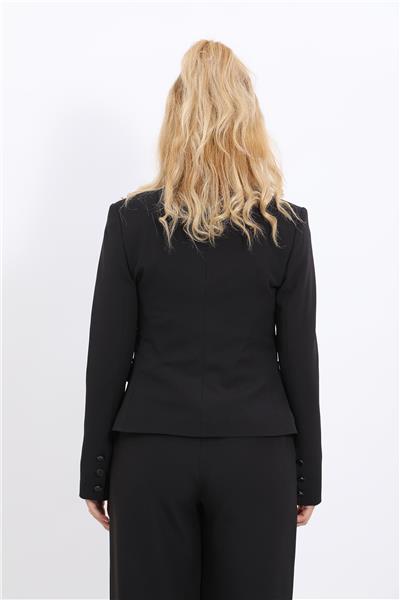 Gömlek Yaka Klasik Ceket-Siyah