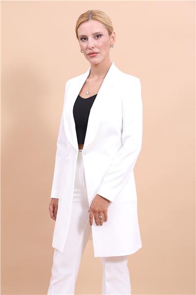 Helen Ceket-Beyaz