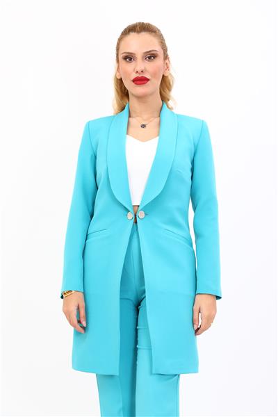 Helen Ceket-Turkuaz