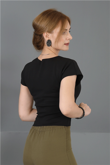 İspanyol Paça Pantolon-Haki