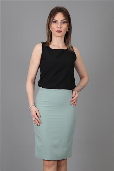 Düz Dar Etek-Çağla