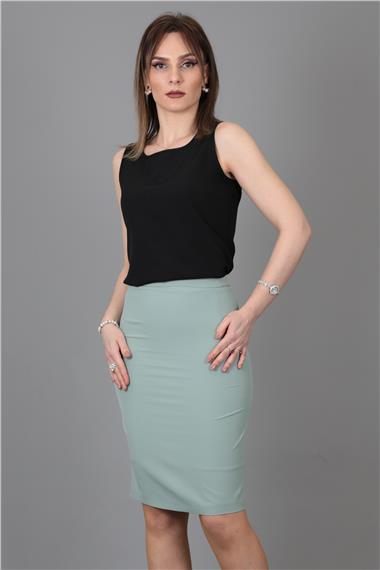 Düz Dar Etek-Çağla