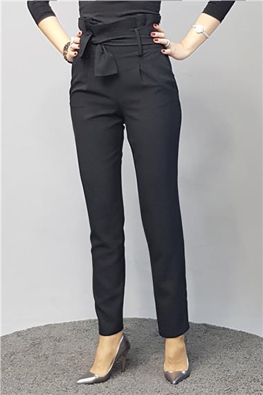 Modelli Dar Paça  Pantolon-Siyah