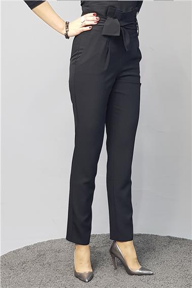 Modelli Dar Paça  Pantolon-Siyah