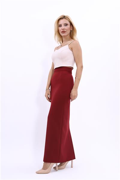 Uzun Kalem Etek-Bordo