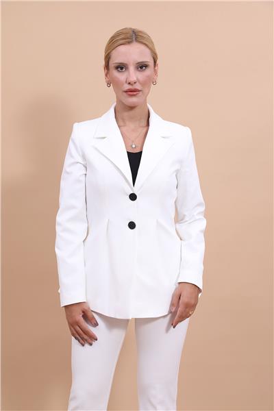 Yonca Ceket-Beyaz