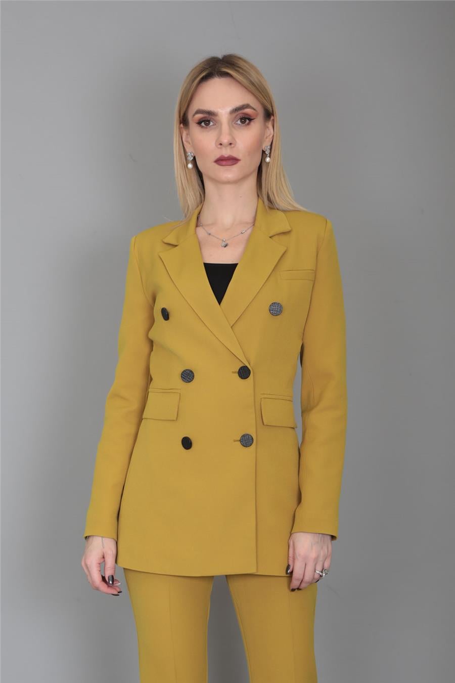 Blazer Ceket-Fıstık Önder Özsoy 2134100 Orta Boy Ceket