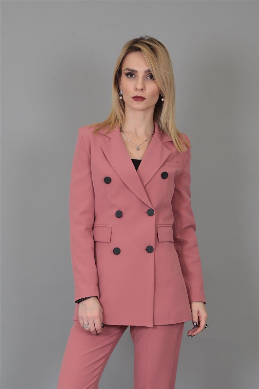 Blazer Ceket-Gül Kurusu Önder Özsoy 2134100 Orta Boy Ceket