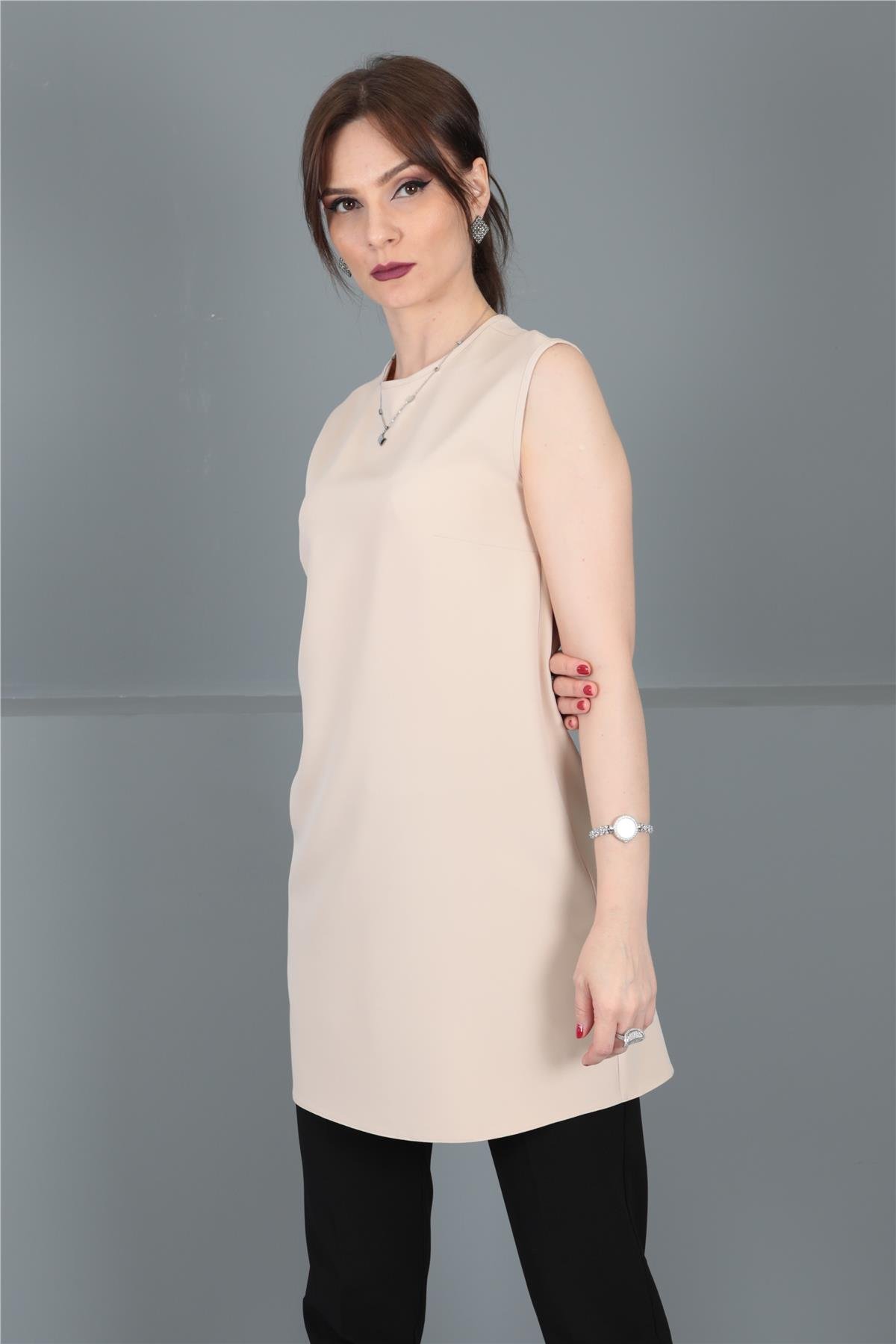 SIFIR KOL İÇLİK-Vizon Önder Özsoy 3001100 Tunik