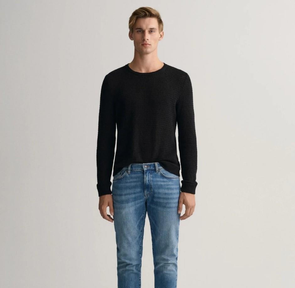 GANT Erkek Mavi Slim Fit Hayes Pantolon