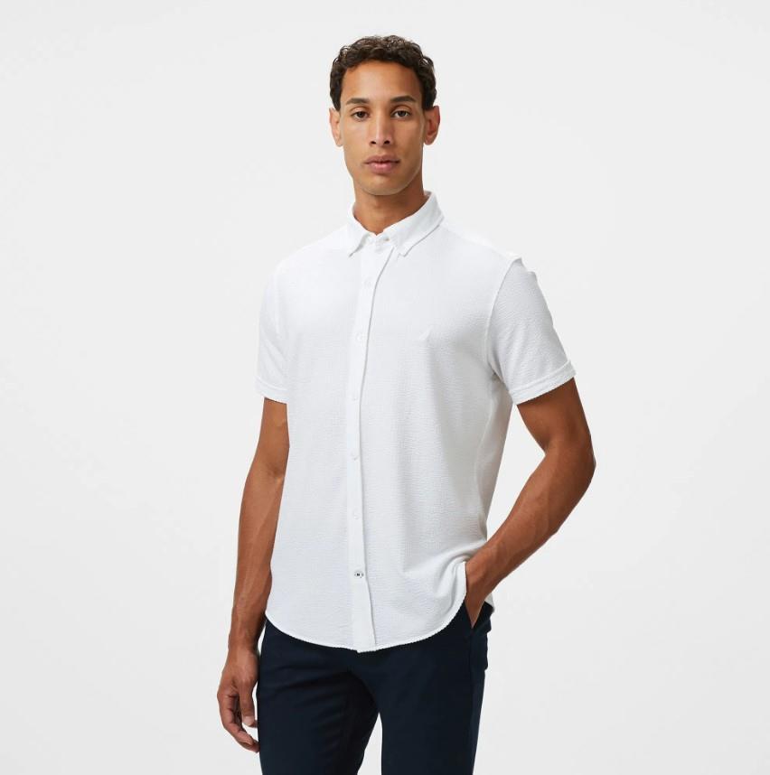 Nautica Erkek Beyaz Classic Fit Gömlek