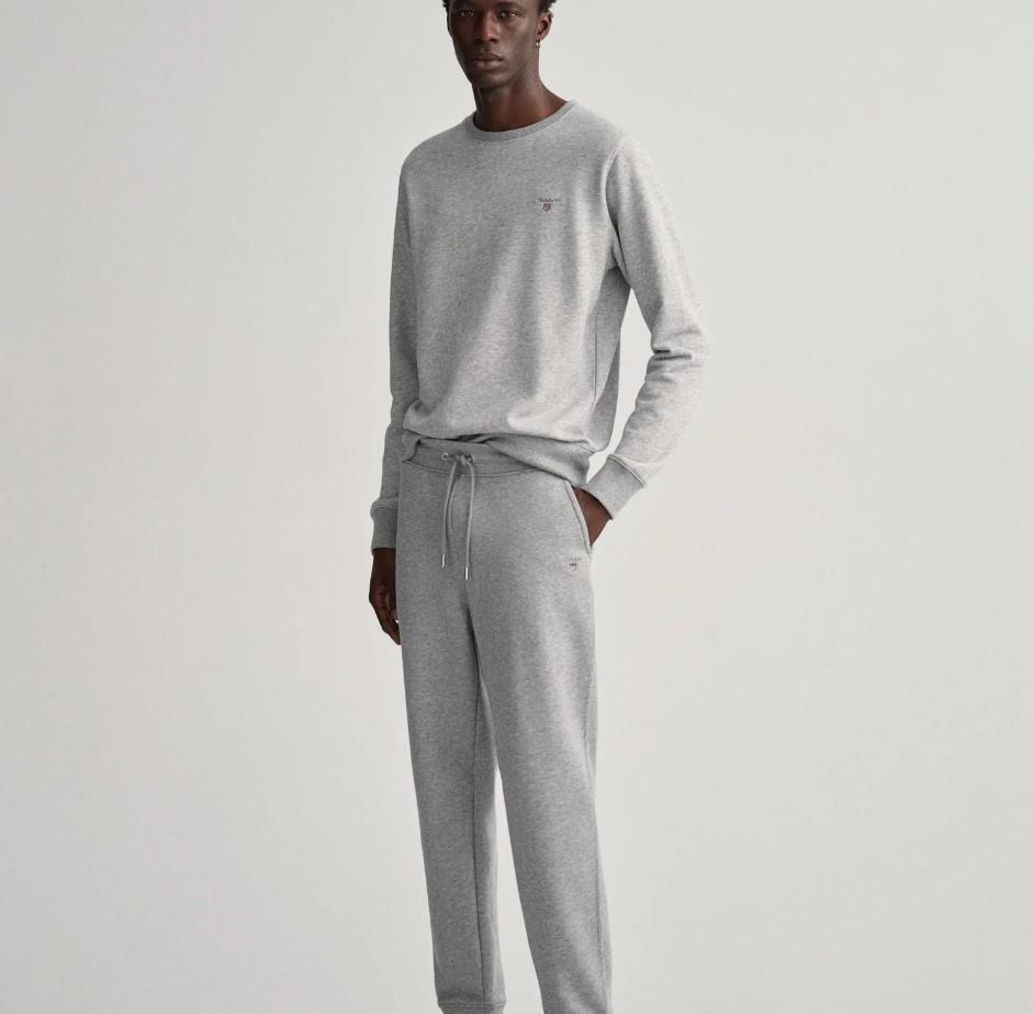Gant Erkek Gri Relaxed Fit Eşofman Altı