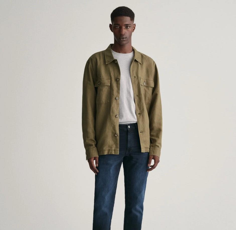 GANT Erkek Siyah Extra Slim Fit Jean