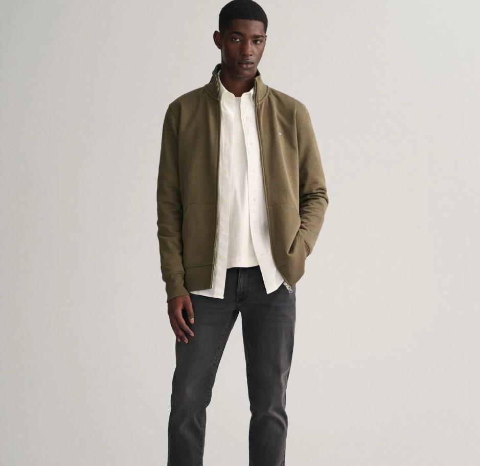 GANT Erkek Siyah Extra Slim Fit Pantolon