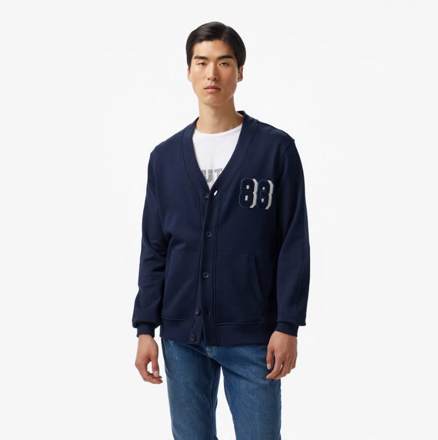 Nautica Erkek Lacivert Regular Fit V Yaka Sweatshirt